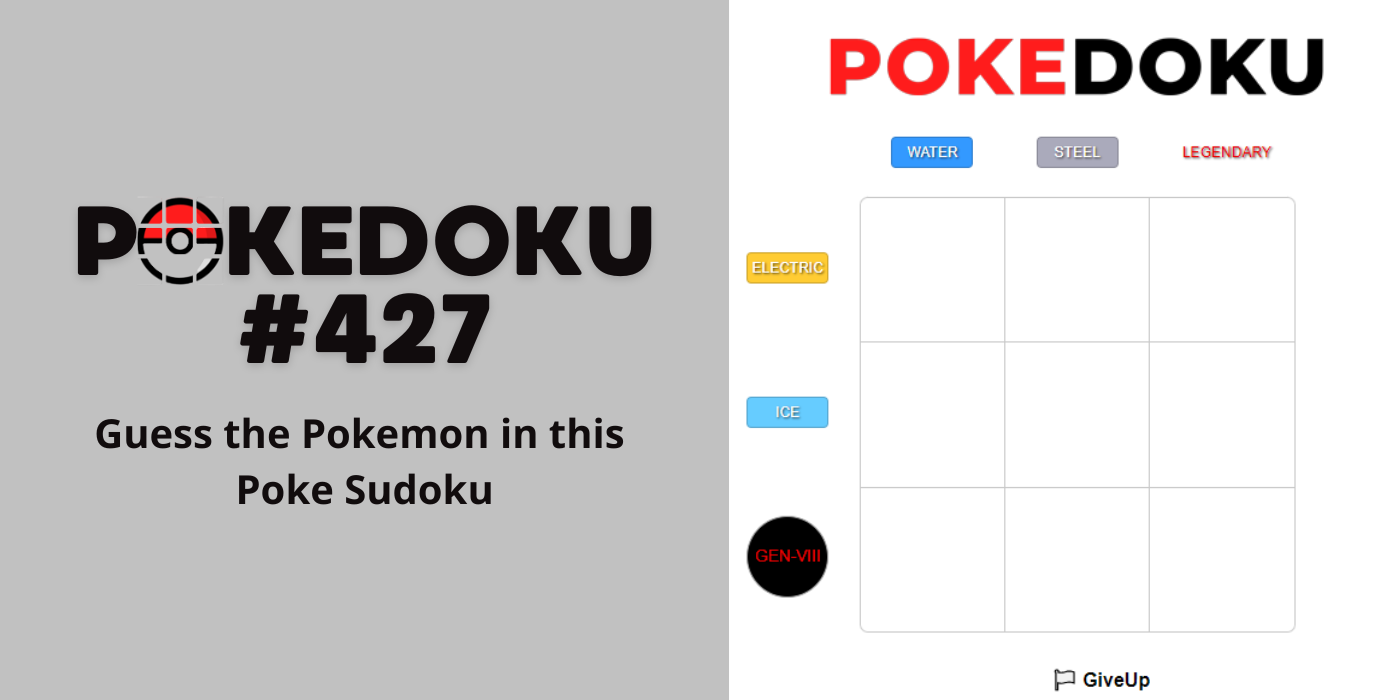 Pokedoku Archive: 2024-09-11 #427