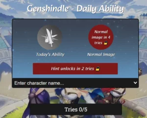 Genshinle | Genshin Wordle